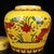 1970s 1970s Yellow Ground Doucai "Fish & Algae" Small Ginger Jar With Lid For Sale - Image 5 of 9