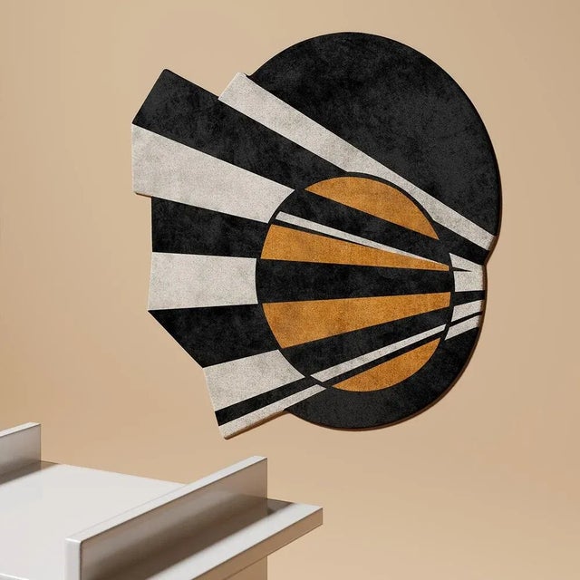 Tapis Shaped #26 Modern Eclectic Rug by TAPIS Studio, 2010s For Sale - Image 4 of 6