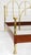 Vintage Italian Brass and Wood Bed, 1980 For Sale - Image 6 of 8