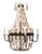 Small Empire Oyster Shell Chandelier by Lowcountry Originals For Sale