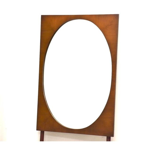 Mid Century Modern Mirror For Sale In Boston - Image 6 of 6