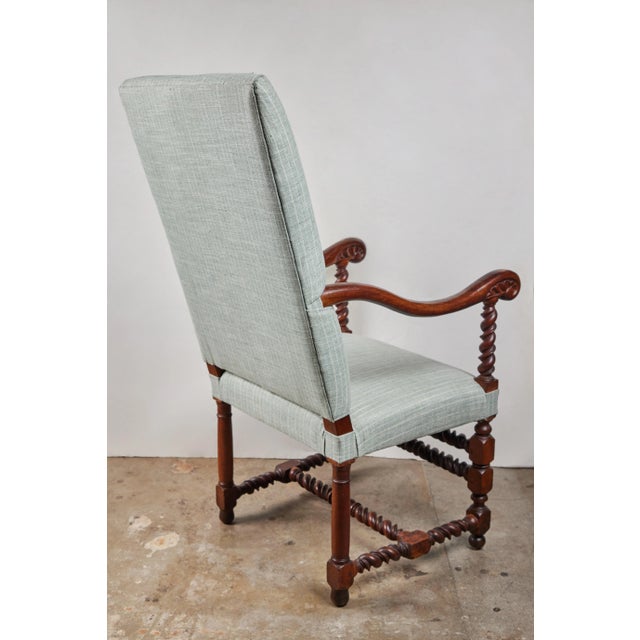 Wood 19th Century Hall Chairs - A Pair For Sale - Image 7 of 7