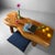 Japanese Organic Live Edge Side Table in Zelkova Wood, 1960s For Sale - Image 9 of 12
