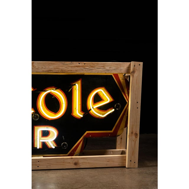 C. 1930s King Cole Beer Neon Sign For Sale In Chicago - Image 6 of 10