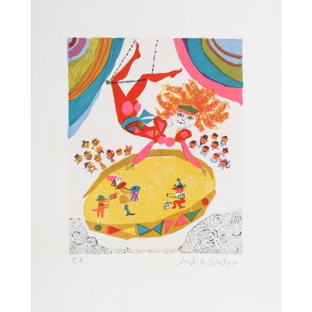 American Trapeze Artist From a Little Circus, Judith Bledsoe For Sale - Image 3 of 3