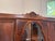 Brown Jacobean Antique 1920s Walnut China Cabinet For Sale - Image 8 of 8