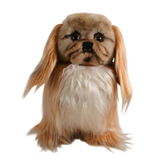 Realism Mid-Century Steiff Studio Size Pekinese Store Display Model, Made in Germany For Sale - Image 3 of 8
