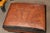 Traditional Pair of Leather-Upholstered X-Frame Ottomans For Sale - Image 3 of 5