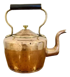 Large George III Copper Kettle, 1800s