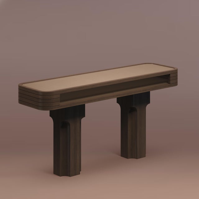 Melbourne Console Table by Wood Tailors Club For Sale - Image 6 of 13