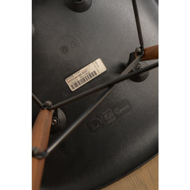Eames Dowel-Leg Molded Plastic Side Chairs for Herman Miller, 2015, Pair For Sale - Image 11 of 12