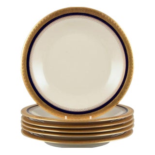 German Dinner Plates from Hutschenreuther, 1930s, Set of 6 For Sale