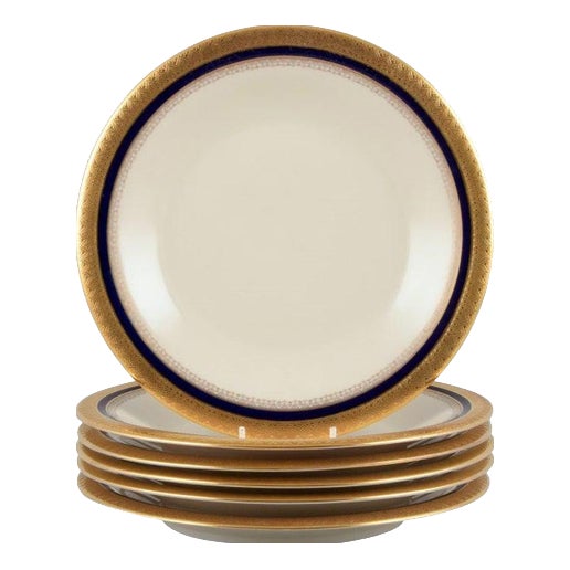 German Dinner Plates from Hutschenreuther, 1930s, Set of 6 For Sale