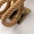 Tan 1950s French Rope Double Arm Sconce by Audoux-Minet For Sale - Image 8 of 8