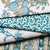 Not Yet Made - Made To Order SAMPLE - Schumacher Leonie Vermicelli Fabric In Teal For Sale - Image 5 of 5