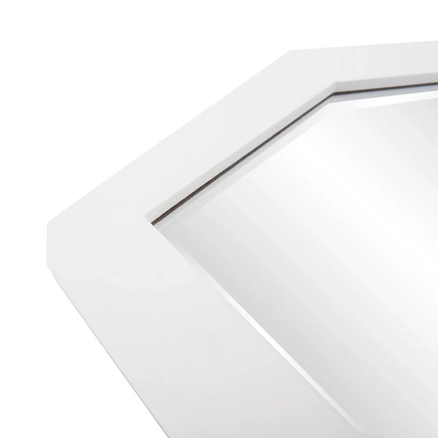 Kenneth Ludwig Chicago Abrams Mirror - White For Sale - Image 4 of 7