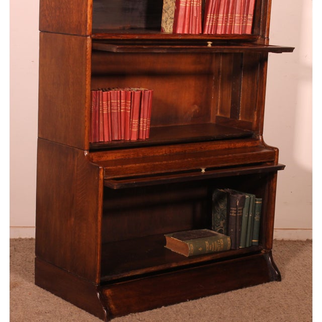 Stacking Bookcase in Oak, 1890s For Sale - Image 3 of 11