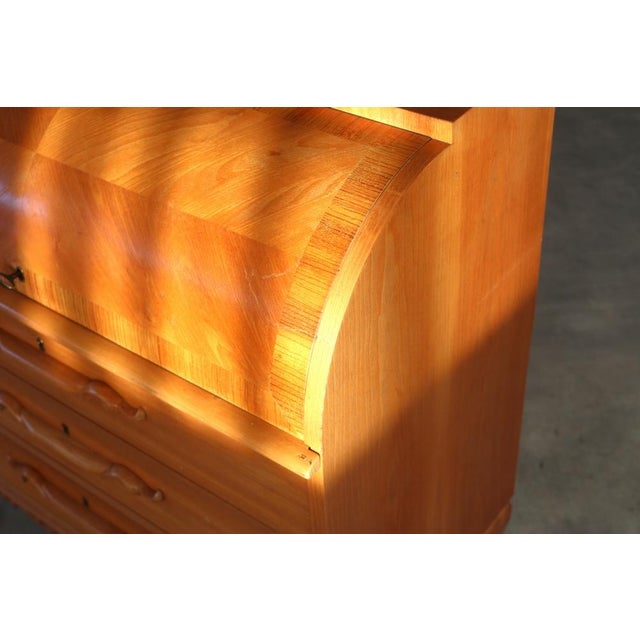 Vintage Secretary Desk, 1960s For Sale - Image 6 of 10