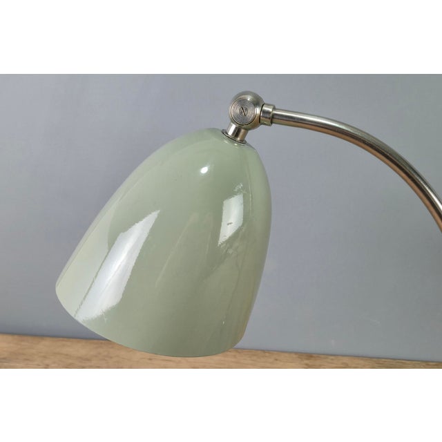 Bauhaus Swiss Bauhaus Modernist Table or Wall Lamp by Christian Dell for Le Phare Lausanne, 1930s For Sale - Image 3 of 18