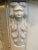 Wood Vintage French Victorian Hand Carved Painted Buffet Cabinet Credenza For Sale - Image 7 of 11