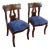 Antique Chairs, Empire Period, the Pair For Sale