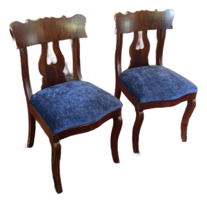 Antique Chairs, Empire Period, the Pair