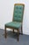 BURLINGTON HOUSE Solid Birch Mid Century Transitional Upholstered Dining Side Chair 42" High 24" Wide 24" Deep Seat: 20"...