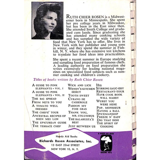 Traditional Cooking With Spirit: Wine Cooking for the Distinctive Touch For Sale - Image 3 of 7