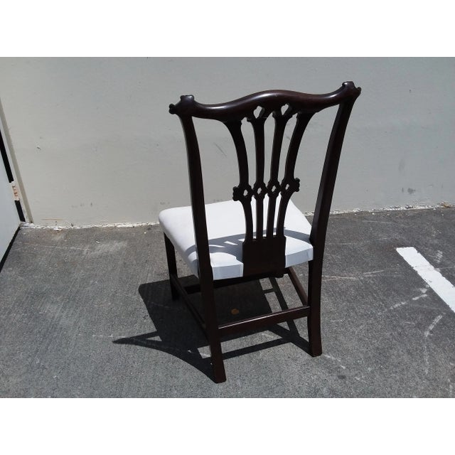 Wood American Federal Style Side Chair or Desk Chair For Sale - Image 7 of 8