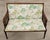 19th Century English Sheraton Mahogany Settee Chinoiserie Fabric For Sale - Image 4 of 12