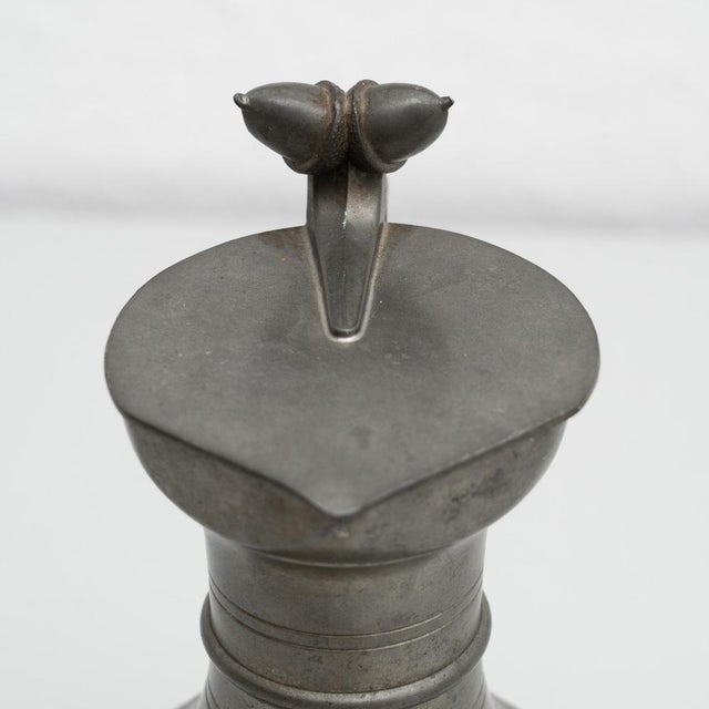 Vintage Traditional Metal Lidded Jug, 1970s For Sale - Image 13 of 18