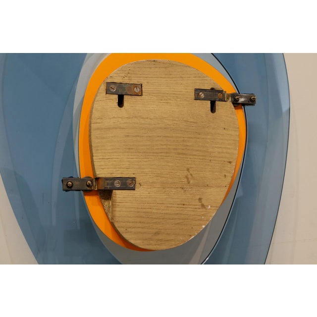 Asymmetrical Mirror by Max Ingrand for Fontana Arte, 1960s For Sale - Image 11 of 13