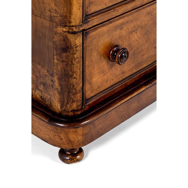 Brown English Mahogany Chest of Drawers For Sale - Image 8 of 14