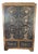 Vintage Maitland-Smith Embossed Leather & Lacquer Armoire / Bar Cabinet For Sale