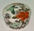Hand-Painted Lidded Porcelain Jar With Birds & Blossoms For Sale In New York - Image 6 of 8