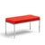Knoll Florence Knoll Mid Century Chrome Two Seat Bench For Sale - Image 4 of 8