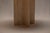 Beige Round Travertine Side Table, Italy, 1970s For Sale - Image 8 of 15