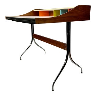 2000-2010 Herman Miller Nelson Swag Leg Desk For Sale