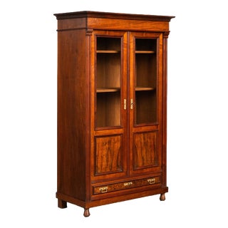 Art Nouveau Bookcase in Oak, Early 20th Century For Sale