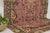 1970s Vintage Turkish Handmade Wool Cotton Pink Area Rug For Sale In San Francisco - Image 6 of 12