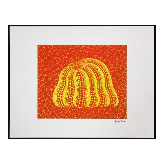 After Yayoi Kusama, Pumpkin, Lithograph, 1990s For Sale
