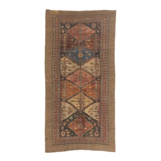 Late 19th Century Persian Malayer Rug, 04'11 X 09'07 For Sale