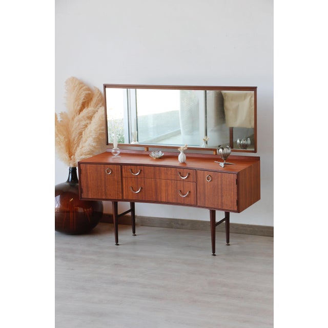 Vintage Teak Dressing Table by Meredew, 1960s For Sale - Image 11 of 18