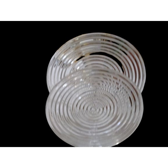 1930s Manhattan Art Deco Glass 34 Pc Dining Room Setting For Sale In Dallas - Image 6 of 7