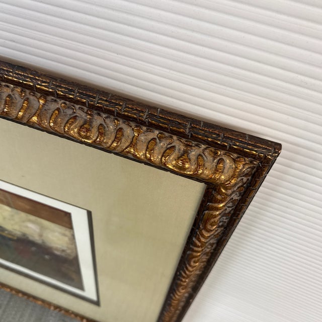 Abstract Mixed Media Art Work, Framed With Museum Glass For Sale - Image 10 of 10