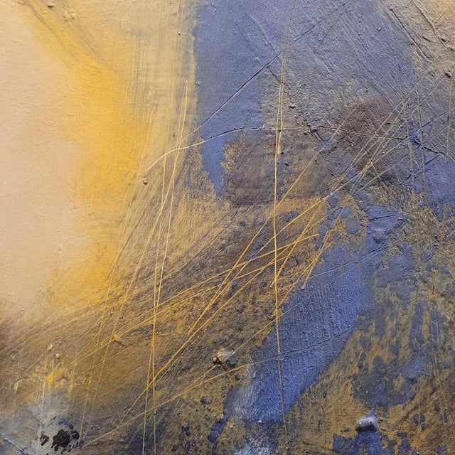 Andrés Mende, Azul I, 2019, Oil on Canvas For Sale - Image 3 of 12