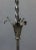 Mid-Century Modern Spanish Silvered Iron Floor Lamp With Twisted Stem and Tripod Base, 1950s For Sale - Image 3 of 12