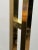 1970s Floor Lamp in Brass Parquet on Travertine Base For Sale - Image 10 of 12