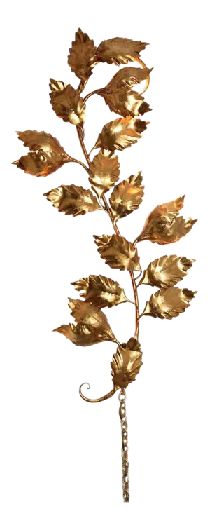 1960s Italian Hollywood Regency Gilt Metal Wall Sconce by S. Salvadori