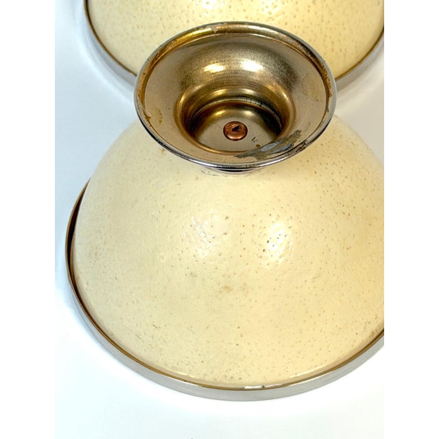 Modern Anthony Redmile London ( Attrib) Silver & Gilt Mounted Circular Egg Shell Box For Sale - Image 3 of 13